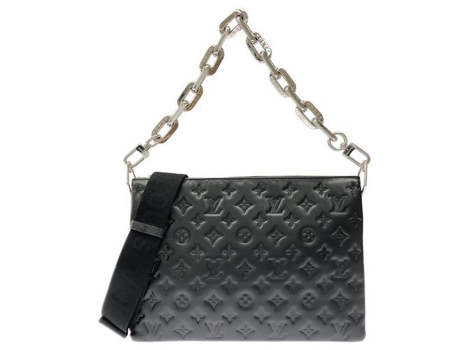 Borsa a Spalla Coussin MM Louis Vuitton Nero