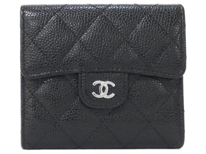 Chanel Timeless Classic Line Wallet Black
