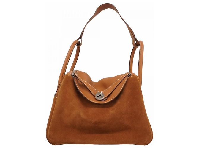 Borsa Hermès Lindy 30 in Swift Doblis oro D'oro