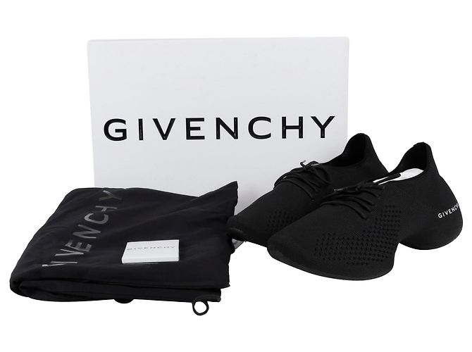 Givenchy Strick-Sneaker Größe Schwarz 