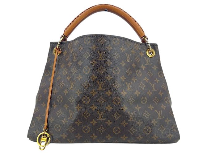 Stofftasche Artsy Louis Vuitton Braun