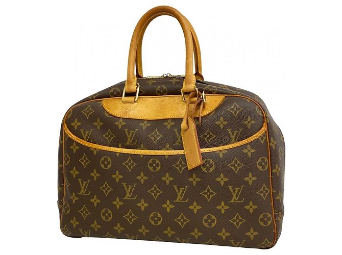Louis Vuitton Monogram Deauville Handtasche Braun