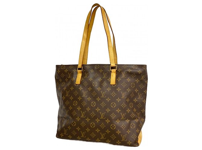 Borsa Tote Cabas Mezzo Monogram Louis Vuitton Marrone