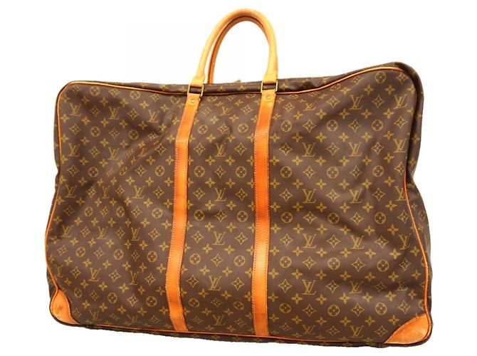 Borsa Boston Monogram Sirius 70 Louis Vuitton Marrone