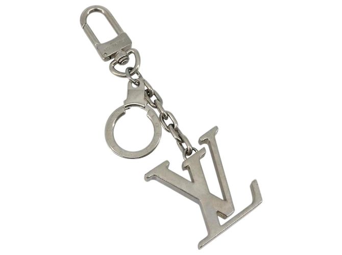 LOUIS VUITTON Porte Clesprinted initials LV Key Holder metal M01192 Auth bs34764