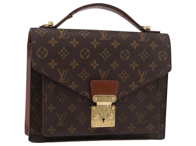 LOUIS VUITTON Handtasche Monceau 28 M51185 LV Auth 177459 Monogramm
