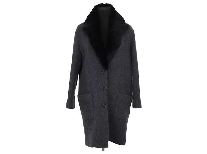 Zadig & Voltaire Anthracite coat Dark grey