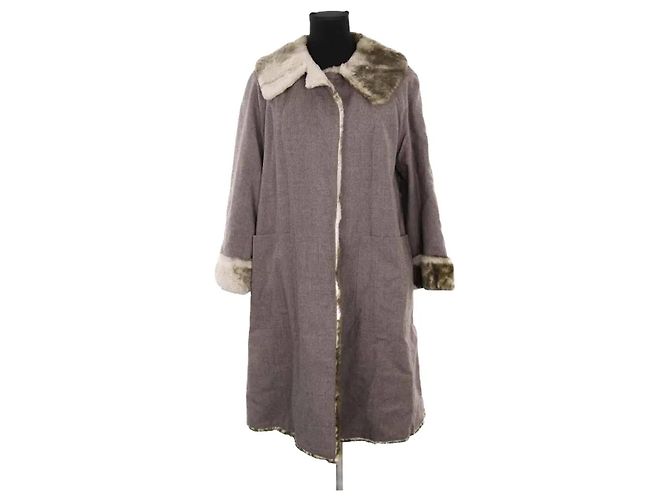 Alberta Ferretti Gray coat