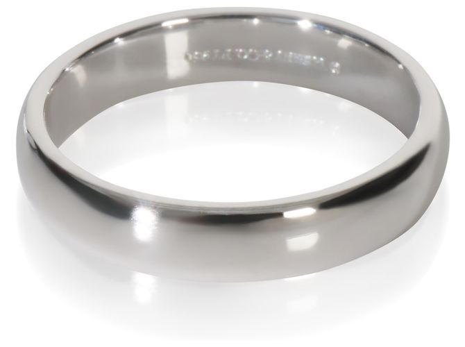 Tiffany & Co. Platina Tiffany Forever Anel 4,5 mm