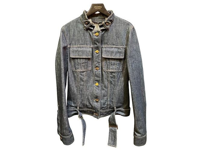 Gucci Blue Denim Jacket
