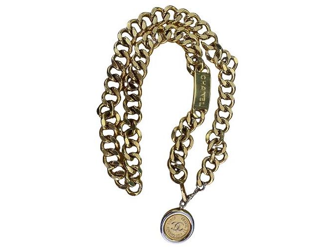 Timeless Chanel Vintage Medaillon Kettengürtel 