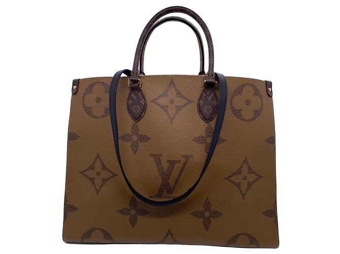 Bolsa Louis Vuitton de couro marrom