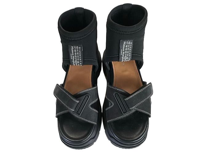 Maison Martin Margiela Sandali neri Maison Margiela Nero