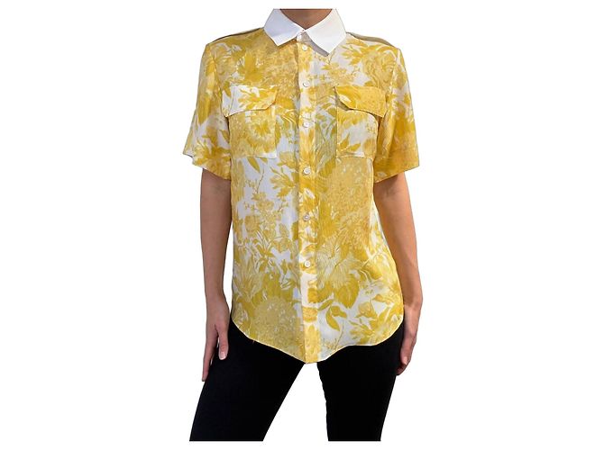 Stella Mc Cartney Blusa Stella McCartney Bianco Giallo