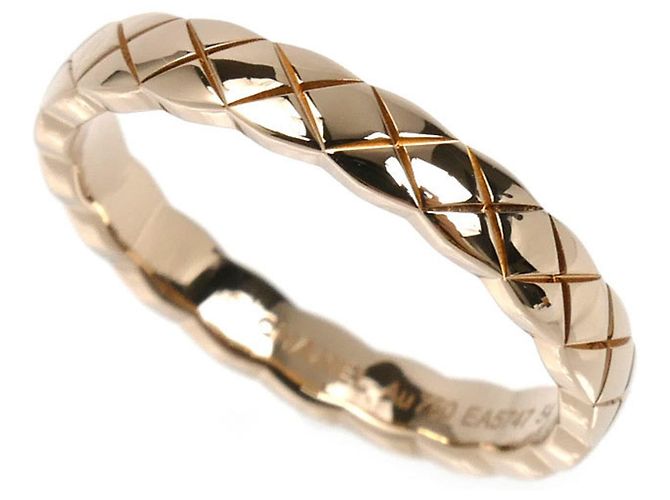 Chanel 18K Roségold Mini Ring Coco Crush