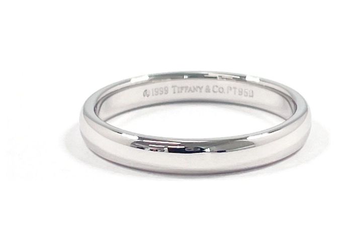 Platin-Ehering von Tiffany & Co. Silber