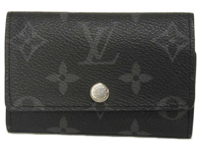 Louis Vuitton Monogram Eclipse Keycase Black