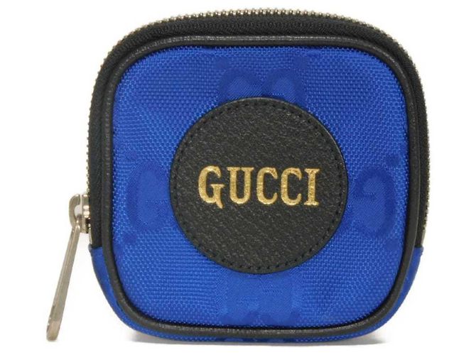 Portafoglio Mini Off the Grid di Gucci Blu