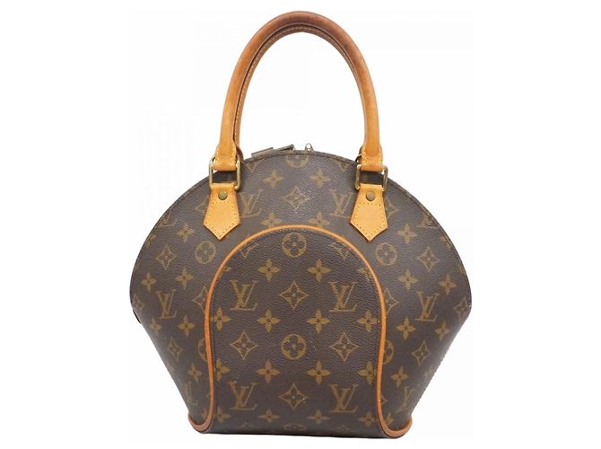 Bolsa de mão Ellipse PM Monograma Louis Vuitton Marrom