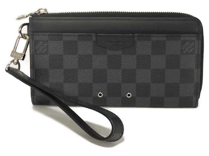 Louis Vuitton Zippy Dragonne Long Wallet Black