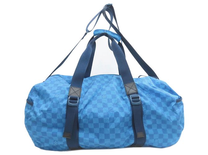 Borsa Boston Louis Vuitton Blu