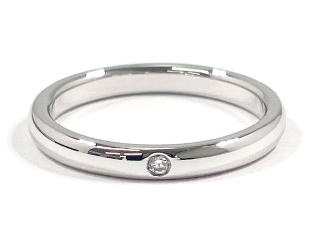 Platinbandring Design Elsa Peretti von Tiffany & Co. Silber