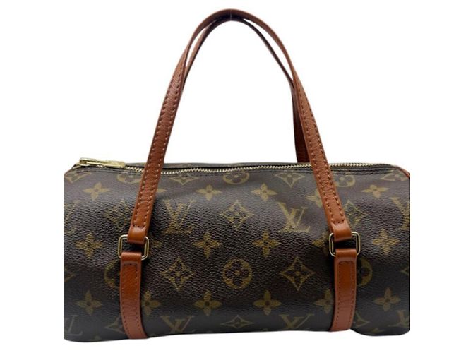 Louis Vuitton Monogram Papillon 26 Handtasche Braun