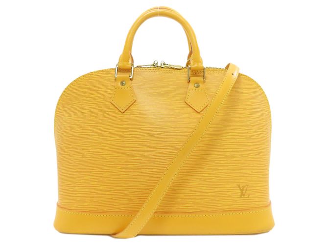 Bolsa Alma M52149 Louis Vuitton Amarelo