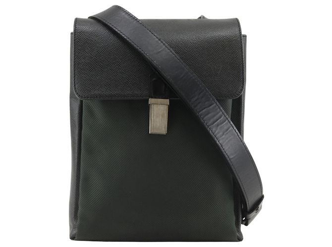 Borsa a Spalla Saratov PM Louis Vuitton Nero Grigio