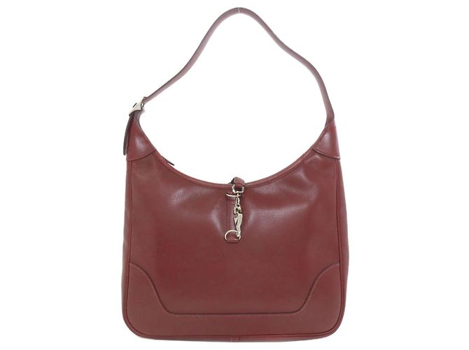 Hermès Borsa a Spalla Hermes Trim 31 in Rouge H Rosso
