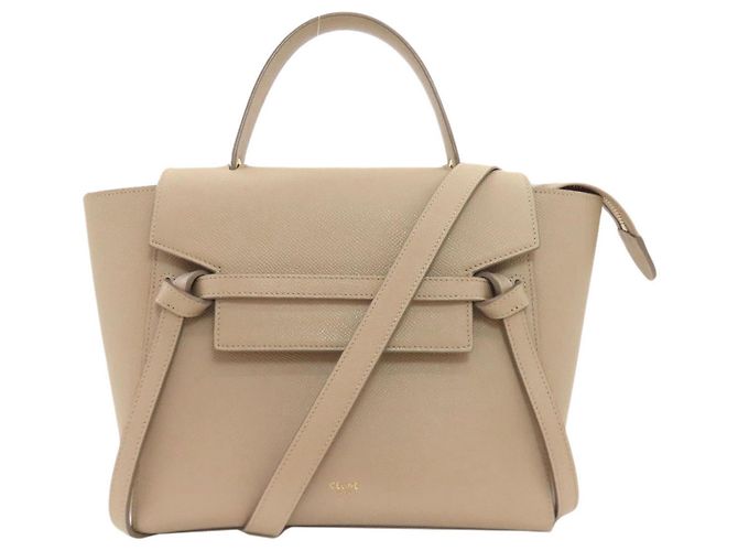 Belt Bag Céline Bolsa Celine Belt Micro 2 em 1 Marrom