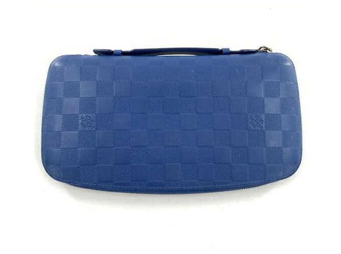 Louis Vuitton Damier Infini Langbörse Blau