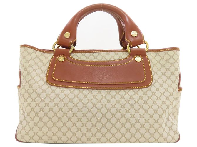 Céline Borsa a mano Celine Boogie Bag Marrone Beige