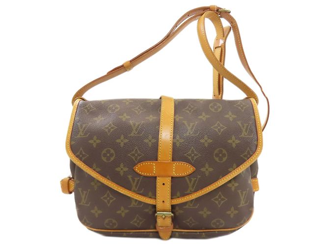 Louis Vuitton M40710 Saumur MM Shoulder Bag Monogram