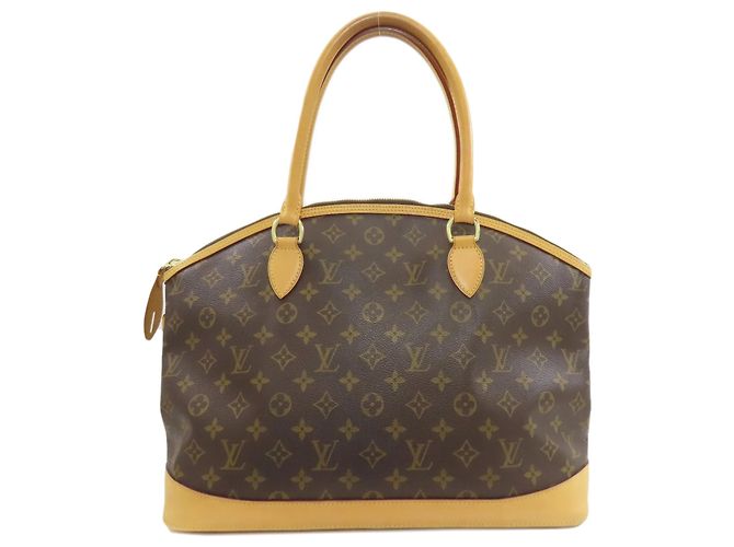 Louis Vuitton Monogram Lockit Horizontale Tote Tasche Monogramm