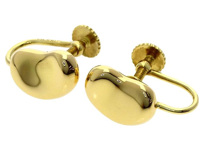 Tiffany & Co Orecchini Tiffany Bean in oro giallo 18K D'oro
