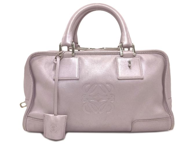 Bolsa Loewe Amazona Roxo