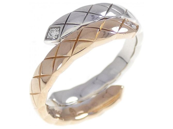 Bague Band Coco Crush de Chanel Doré