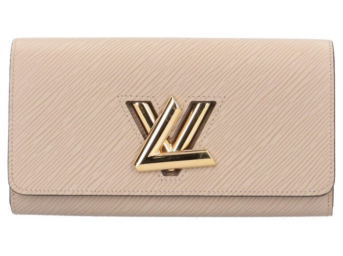 Cartera Larga Epi Twist de Louis Vuitton Beige