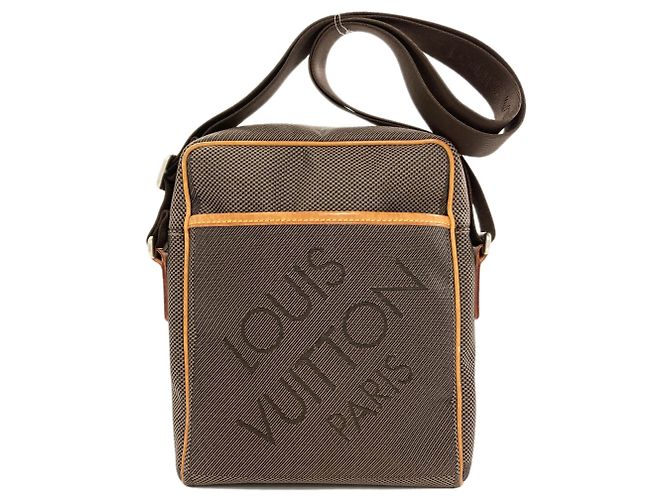 Bolsa de Ombro Citadin Louis Vuitton Marrom