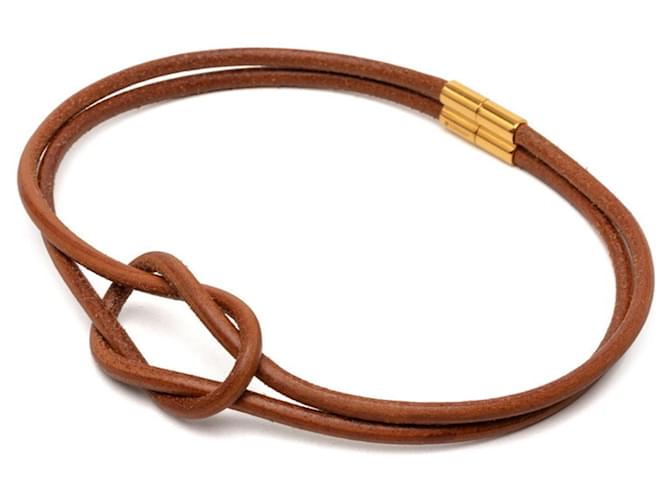 Colar Herculeed da Hermès Marrom 