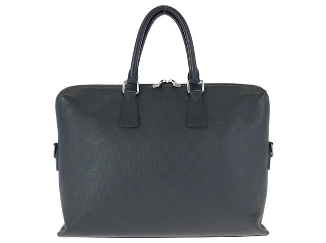 Porte-documents Jour Damier Infini Louis Vuitton Noir