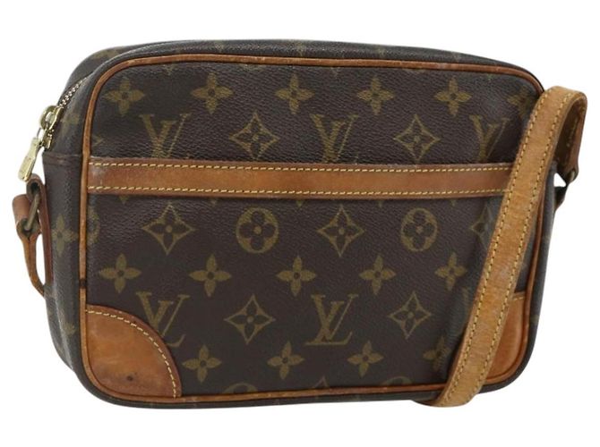 LOUIS VUITTON Bolsa de Ombro Monogram Trocadero 23 M51276 LV Auth ep14173