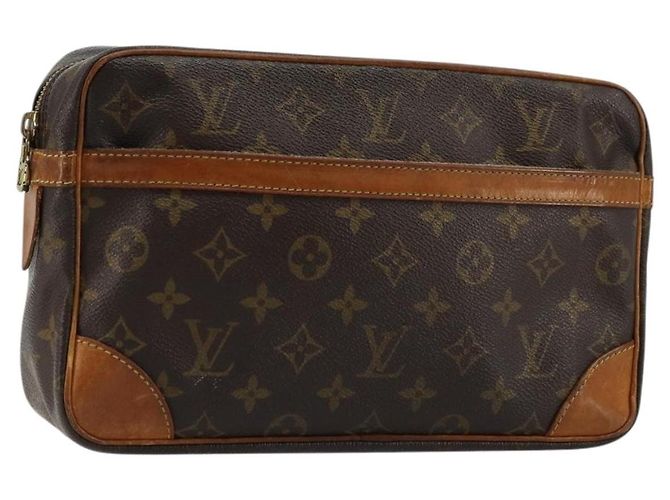 LOUIS VUITTON Clutch Compiegne 28 M51845 LV Auth BA12316 Monogramm