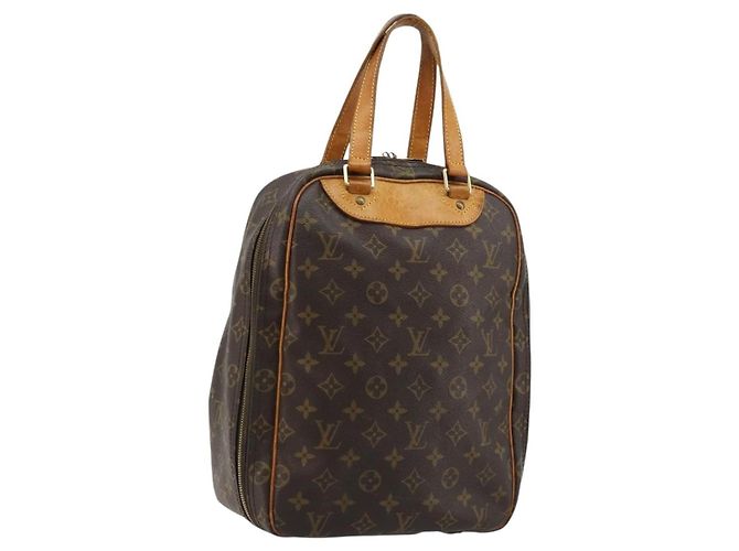LOUIS VUITTON Monogram Excursion Hand Bag M41450 LV Auth 176935