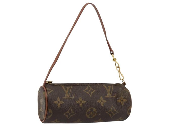 LOUIS VUITTON Pouch Papillon Monogram LV Auth BA12309 Monogramme