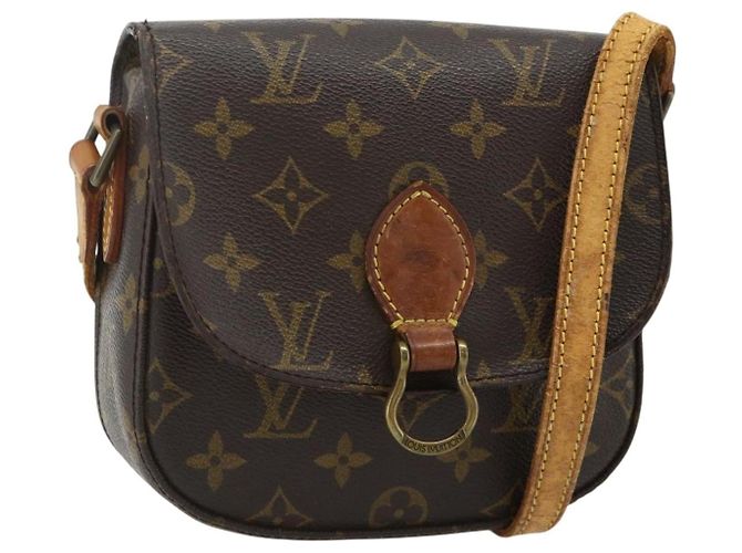 LOUIS VUITTON Bolso de Hombro Monogram Saint Cloud PM M51244 LV Auth 177421 Monograma