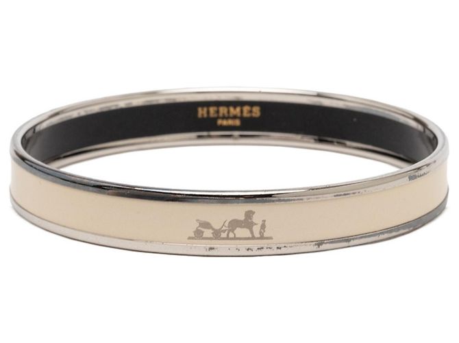 Bracciale Email PM Hermès Argento Crudo 