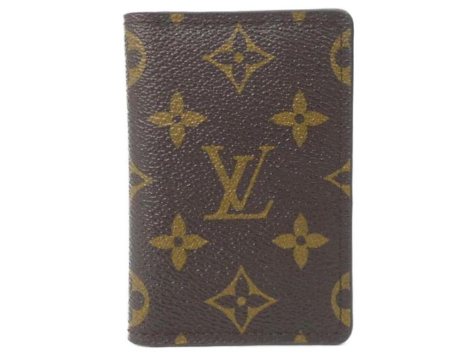 Louis Vuitton Monogram Organizer de Poche M60502 Brown