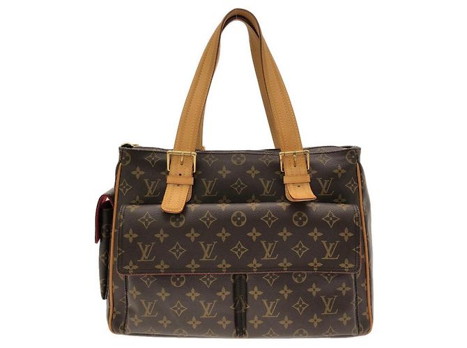Louis Vuitton Monogram Multipli Cité Handbag Brown